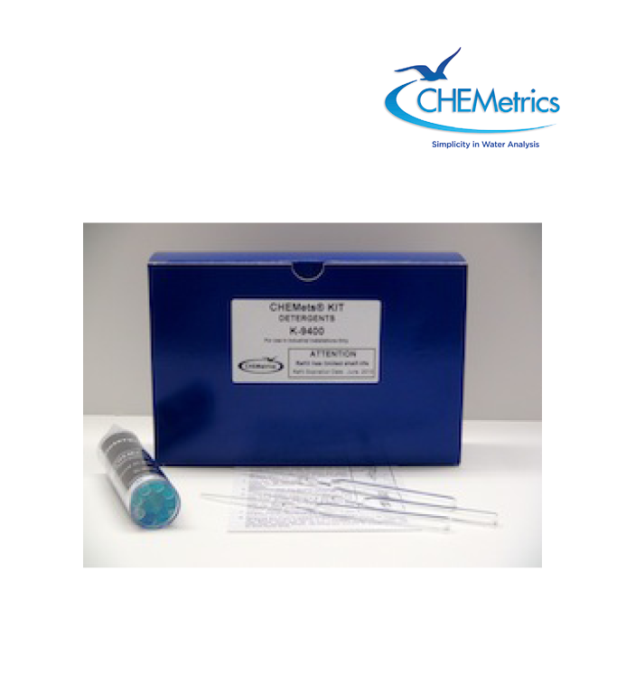 Detergentes (tensioactivos aniónicos, MBAS) Kits de prueba